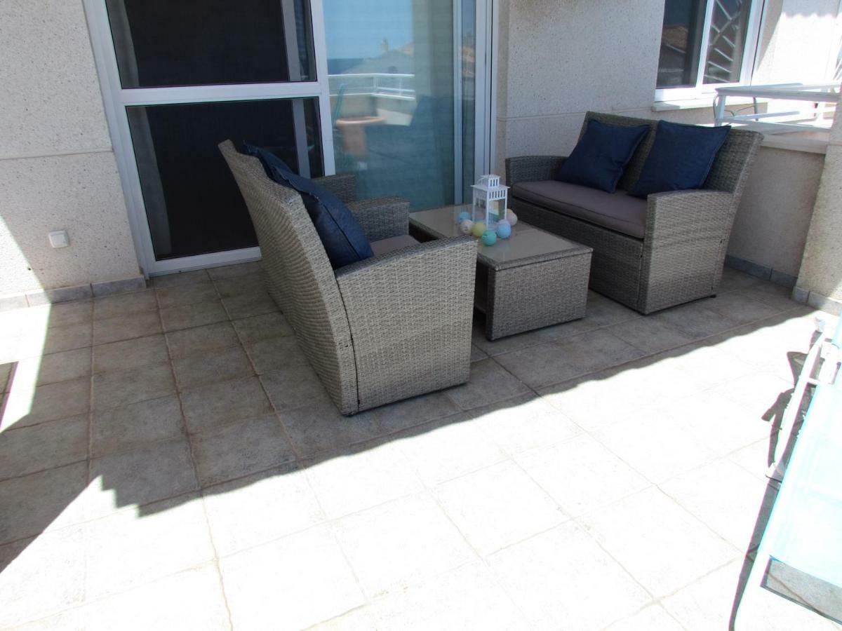 Beach Front Line Penthouse In Altea Exterior foto